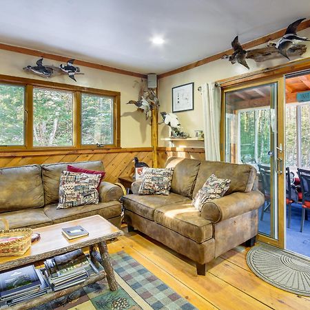 Rustic Searsport Cabin Loft And Sunroom On 10 Acres מראה חיצוני תמונה